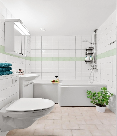 Bathroom leakage repair and waterproofing treatment in Ahmedabad apartment