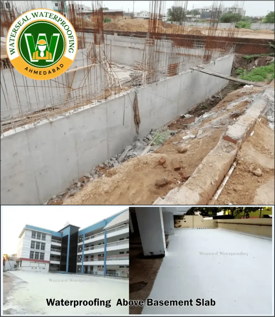 Wall Damp and Moisture Treatment in Ahmedabad 4 Basement wall moisture treatment in Ahmedabad to prevent underground water seepage and dampness
