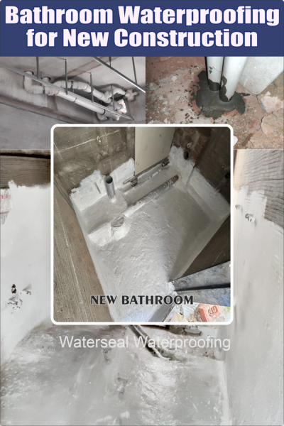bathroom waterproofing Ahmedabad new construction before tile installation