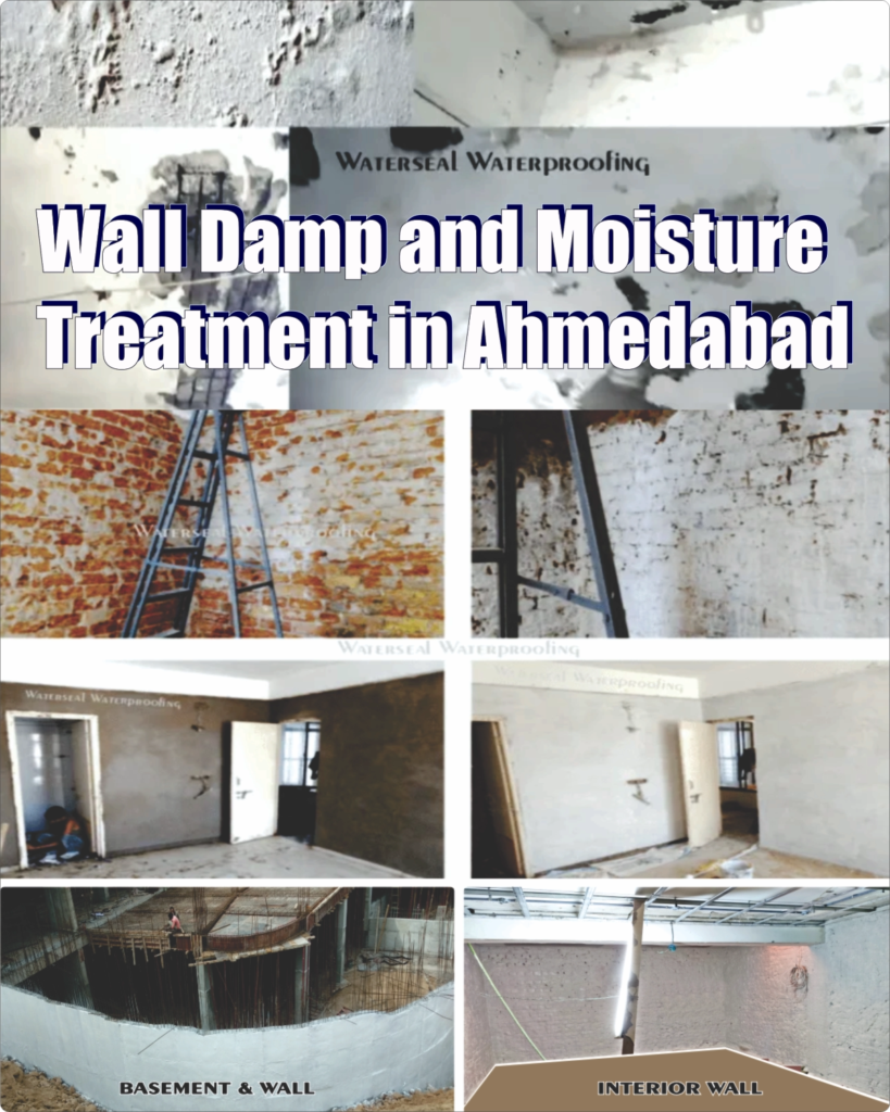 Wall Damp and Moisture Treatment in Ahmedabad 1 Wall Damp and Moisture Treatment service in Ahmedabad for new and old buildings